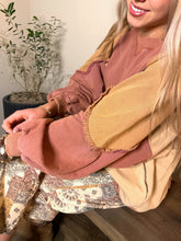 Load image into Gallery viewer, Dusty Franken-Stitch Sweater
