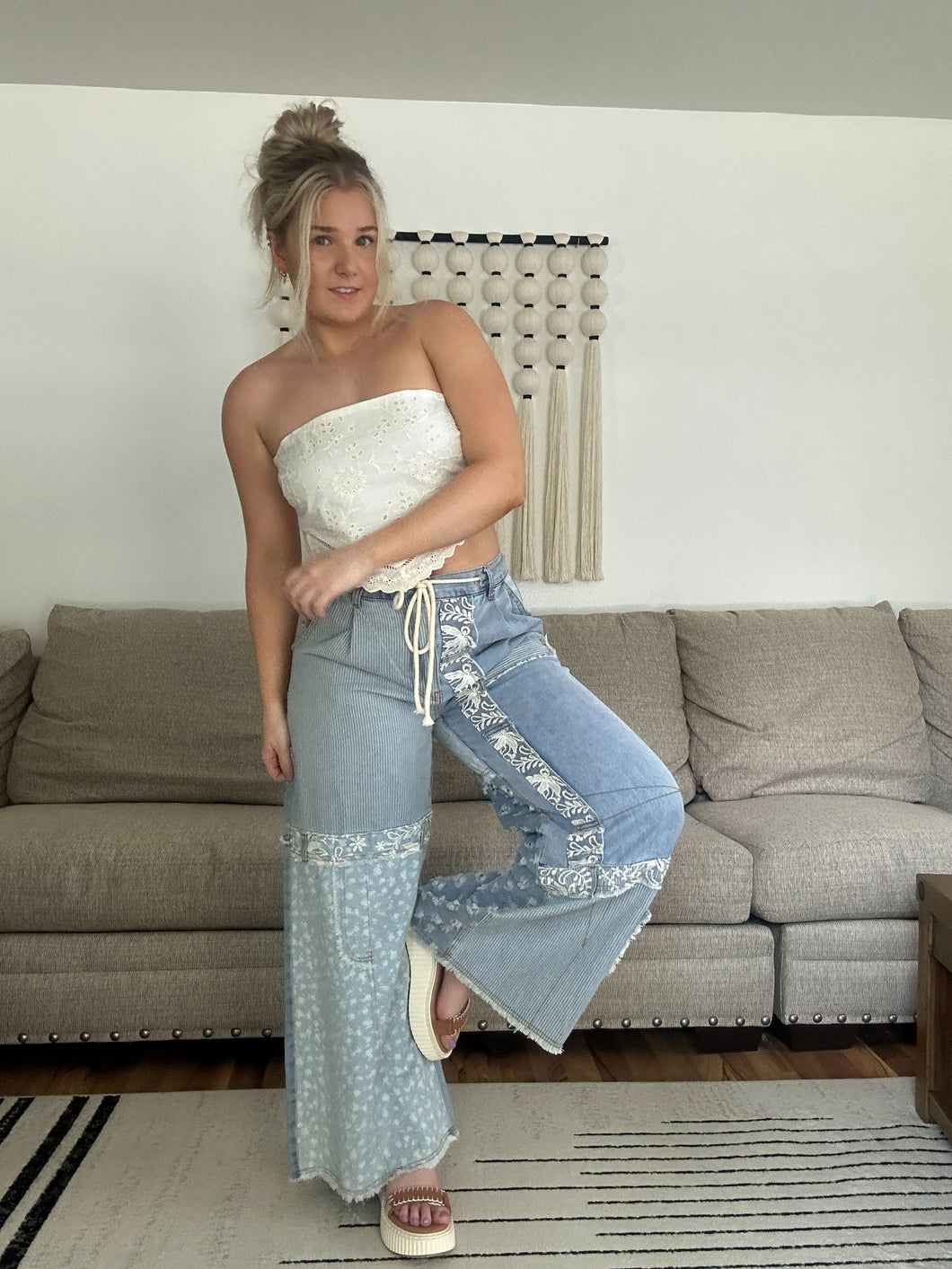 Cottage Blues Pants
