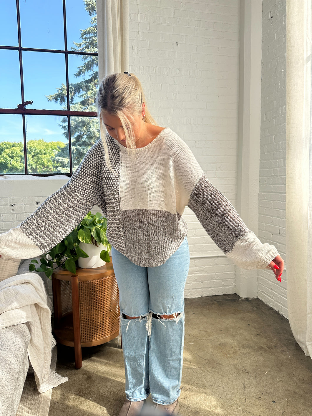 Neutral Colorway Sweater