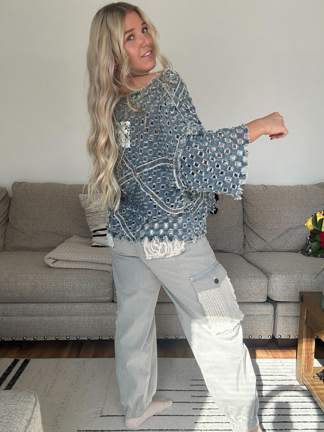 Easter Sunday Cotton Twill Top