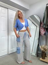 Load image into Gallery viewer, Strides and Stripes Wide Leg Pants
