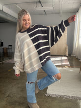 Load image into Gallery viewer, Out of the Ordinary Stripe Sweater
