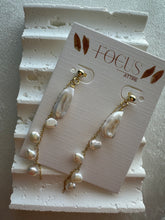 Load image into Gallery viewer, 14K Gold-Plated Freshwater Pearl Earrings
