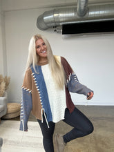 Load image into Gallery viewer, Frankenstein Stitched Sweater
