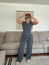 Load image into Gallery viewer, Washed Slate Lounge Pants
