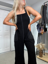 Load image into Gallery viewer, Weekend Away Waffle Knit Jumpsuit
