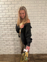 Load image into Gallery viewer, The Unbothered Hooded Cardigan
