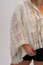 Load image into Gallery viewer, Swaying Lace Button Up Top
