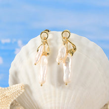Load image into Gallery viewer, Siren Song Baroque Earrings
