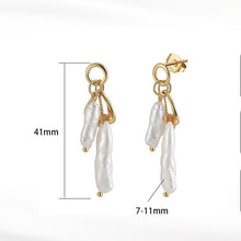 Load image into Gallery viewer, Siren Song Baroque Earrings
