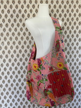 Load image into Gallery viewer, Kantha Patch Sling Beach Bag
