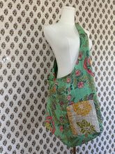 Load image into Gallery viewer, Kantha Patch Sling Beach Bag
