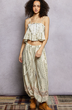 Load image into Gallery viewer, Antique Script Garden Pants
